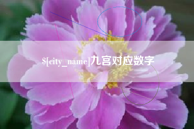 安康九宫对应数字