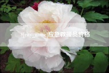 安康应急救援员价格