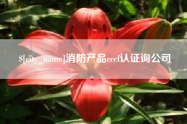 安康消防产品cccf认证询公司