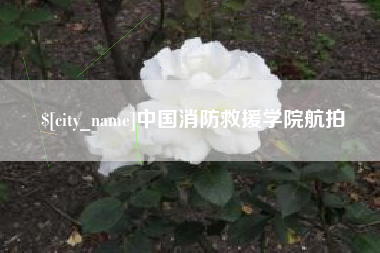 安康中国消防救援学院航拍