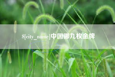 安康中国哪九枚金牌