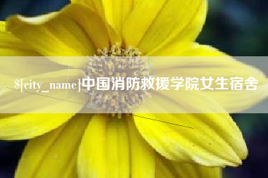 安康中国消防救援学院女生宿舍